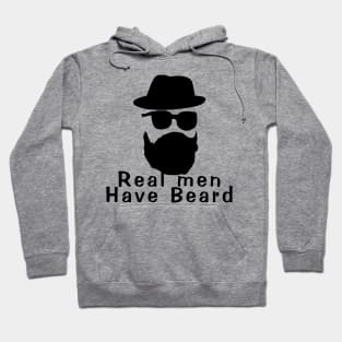 Real men have beard Hoodie